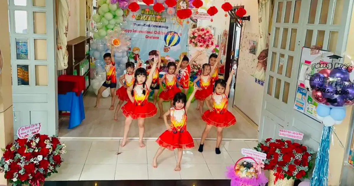 Không gian an toàn tại Mầm non Hoàng Kim