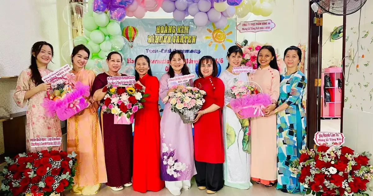 Đội ngũ giáo viên Mầm non Hoàng Kim