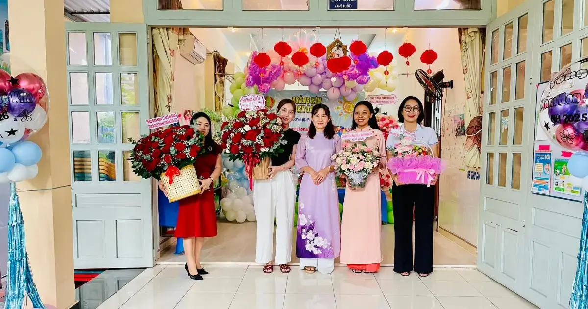 Tình yêu thương tại Mầm non Hoàng Kim