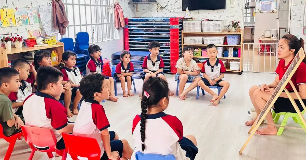 Phòng học Mầm non Hoàng Kim