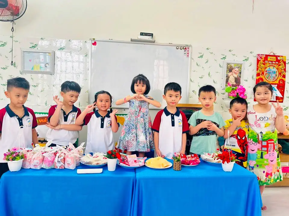 Bé Sam Hoàng Anh và những kỷ niệm tại Mầm non Hoàng Kim