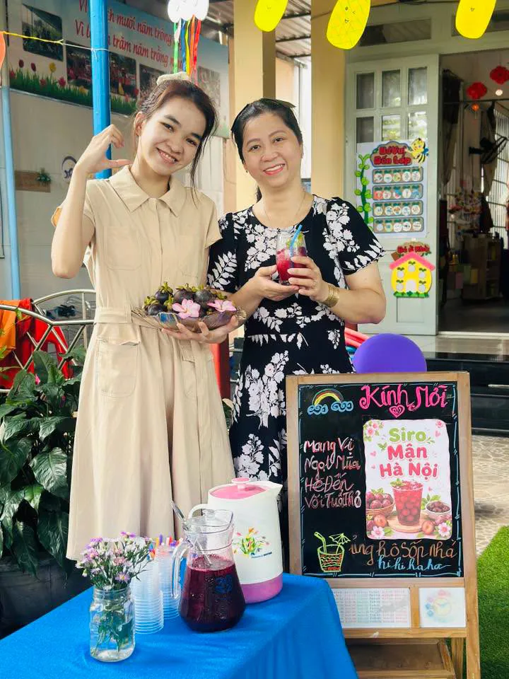 Ngày hội trái cây nhiệt đới tại Mầm non Hoàng Kim